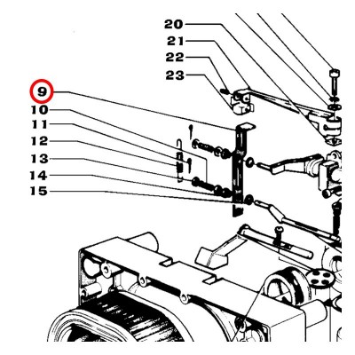 101042386 Планка рег.карбюратора для MOSA MSG CHOPPER, MSG200S, MS200 101042386 Планка рег.карбюратора для MOSA MSG CHOPPER, MSG200S, MS200