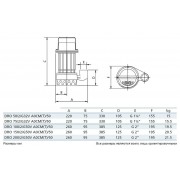 Погружной дренажный насос Zenit DRO 100/2/G50V AOCM-E