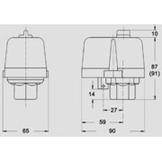 Реле давления CONDOR MDR 2 GEA AAAA 060A080 QIH XXX- REMEZA 4992122072, 4992122076