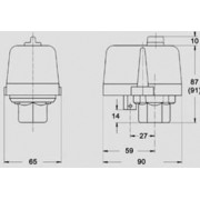 Реле давления CONDOR MDR 1/11 GEA AAEA 060A080 XDE XXX
