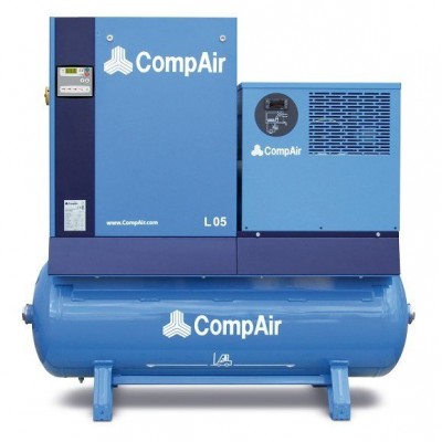 Винтовой компрессор на ресивере с осушителем CompAir L04 FS - 500 Винтовой компрессор на ресивере с осушителем CompAir L04 FS - 500