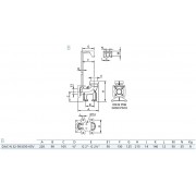 Донное присоединительное устройство Zenit DAC-N32-50/G50-65V