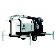 Осветительная мачта 15 м, 6х1000 W, гидравлика