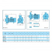Наcосный агрегат моноблочный резьбовой SAER BP 17E 400V