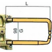 Комплект плеч с возд. охл.L=152мм,D=18мм - TECNA 5022