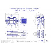 Вакуумный водокольцевой насос Hydro-Vacuum PW.4.13.1.1010.5 5.5кВт