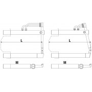 Нижнее плечо TECNA 4890 (типа М) с электрододержателем L=250мм для клещей TECNA 3324